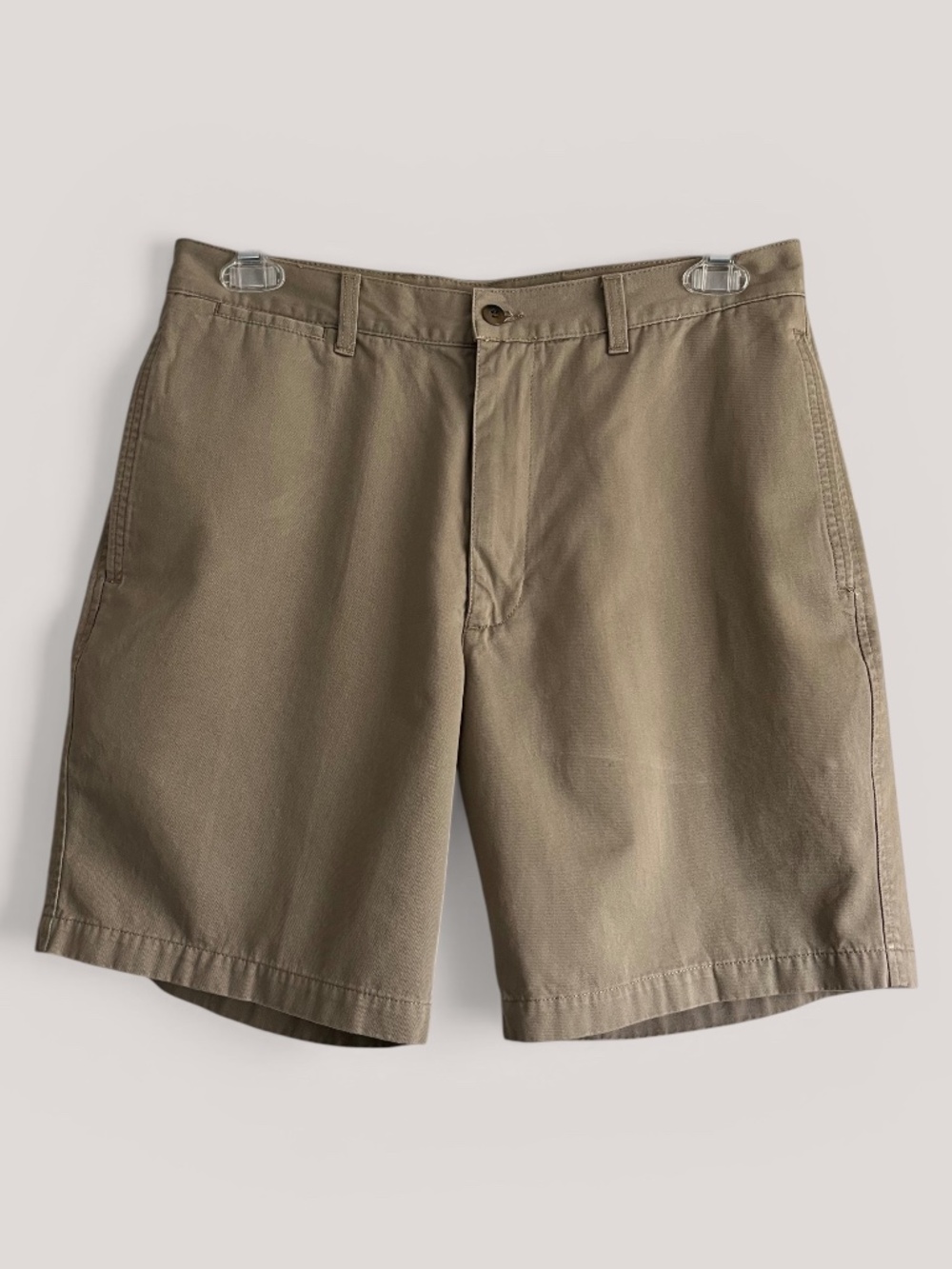 Dockers MENS All-Cotton Khaki Shorts 8.5" Size 34